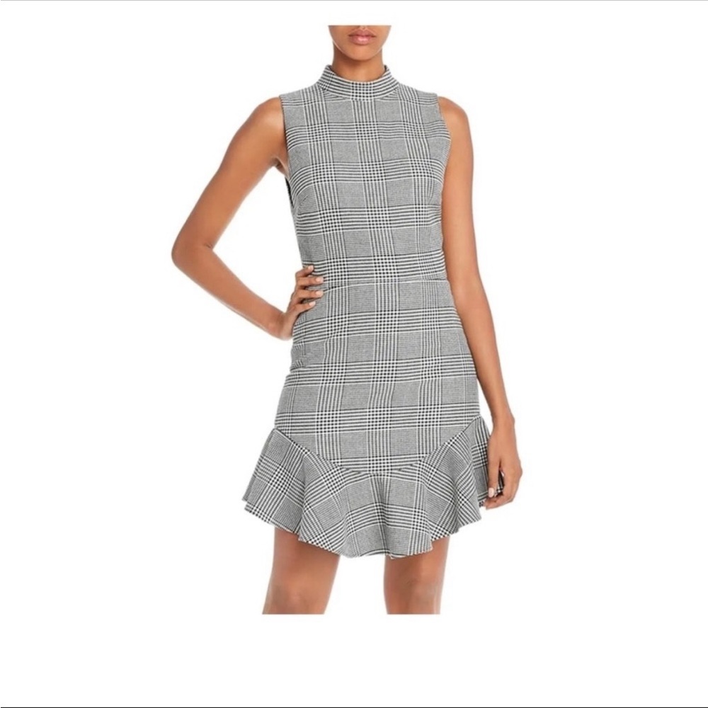 Alice + Olivia Rapunzel Glen Plaid Dress Size 0